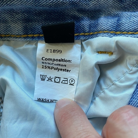 SHEIN High Waist Straight Leg Jean size 2 NWOT - Picture 8 of 8